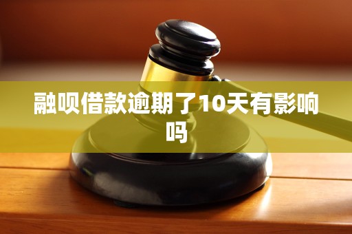 融呗借款逾期了10天有影响吗