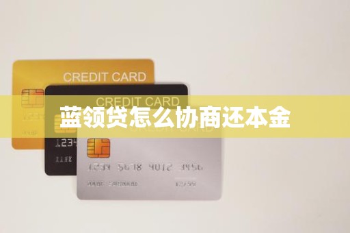 蓝领贷怎么协商还本金