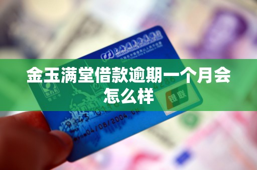 金玉满堂借款逾期一个月会怎么样