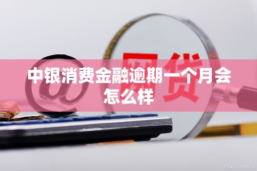 中银消费金融逾期一个月会怎么样