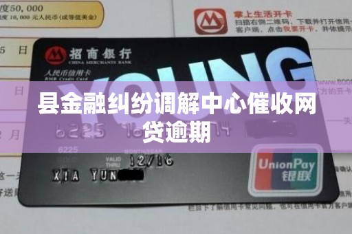 县金融纠纷调解中心催收网贷逾期