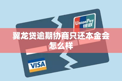 翼龙贷逾期协商只还本金会怎么样