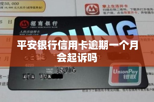 平安银行信用卡逾期一个月会起诉吗 平安银行信用卡逾期一个月会起诉吗