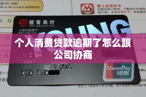 个人消费贷款逾期了怎么跟公司协商