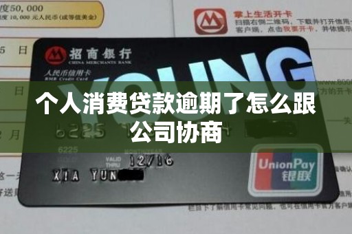 个人消费贷款逾期了怎么跟公司协商