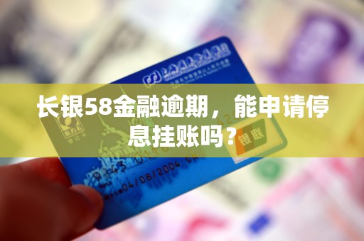长银58金融逾期，能申请停息挂账吗？