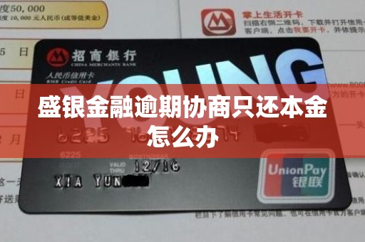 盛银金融逾期协商只还本金怎么办