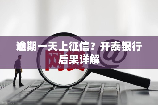 逾期一天上征信？开泰银行后果详解
