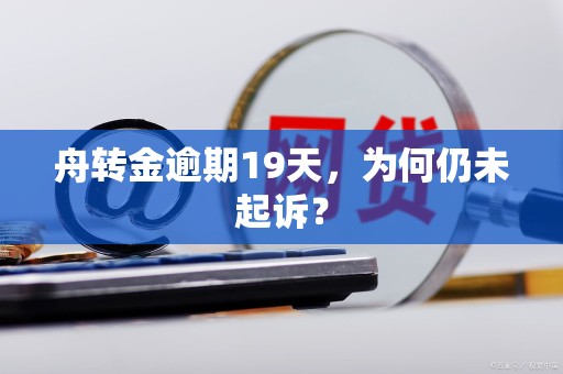 舟转金逾期19天，为何仍未起诉？