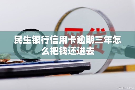 民生银行信用卡逾期三年怎么把钱还进去