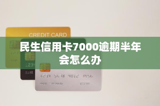 民生信用卡7000逾期半年会怎么办