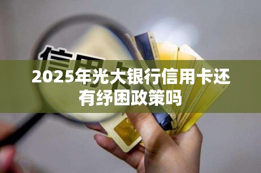 2025年光大银行信用卡还有纾困政策吗 2025年光大银行信用卡还有纾困政策吗
