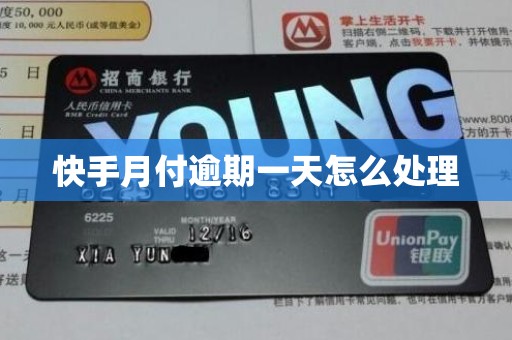 快手月付逾期一天怎么处理