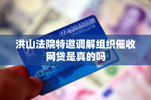 洪山法院特邀调解组织催收网贷是真的吗