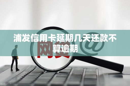 浦发信用卡延期几天还款不算逾期