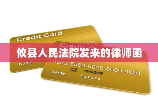 攸县人民法院发来的律师函