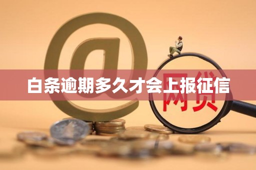 白条逾期多久才会上报征信