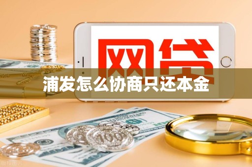 浦发怎么协商只还本金