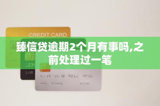 臻信贷逾期2个月有事吗,之前处理过一笔