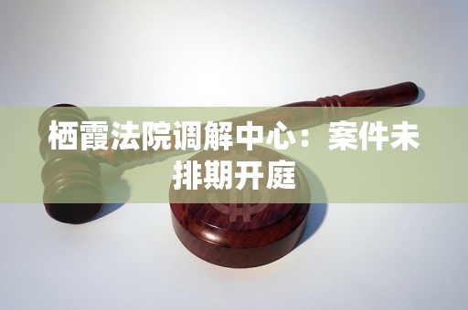 栖霞法院调解中心:案件未排期开庭 栖霞法院调解中心:案件未排期开庭