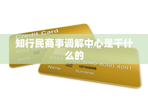 知行民商事调解中心是干什么的