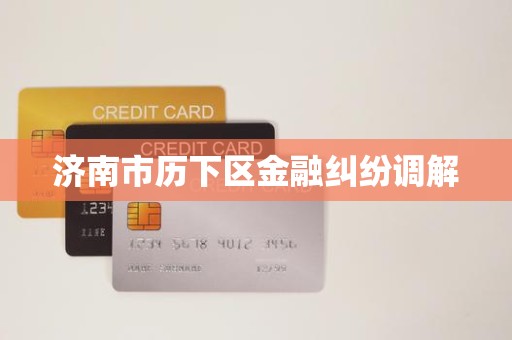 济南市历下区金融纠纷调解