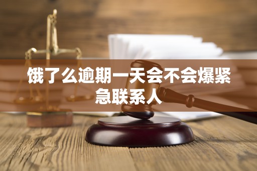 饿了么逾期一天会不会爆紧急联系人