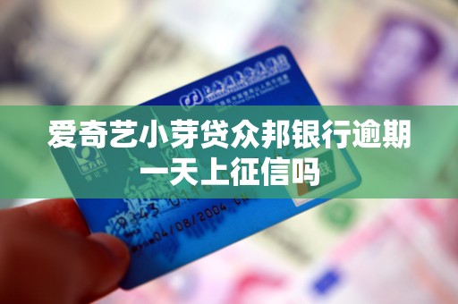 爱奇艺小芽贷众邦银行逾期一天上征信吗