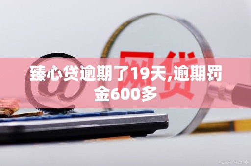臻心贷逾期了19天,逾期罚金600多 臻心贷逾期了19天,逾期罚金600多