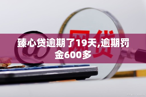臻心贷逾期了19天,逾期罚金600多 臻心贷逾期了19天,逾期罚金600多