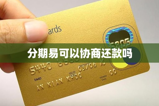 分期易可以协商还款吗