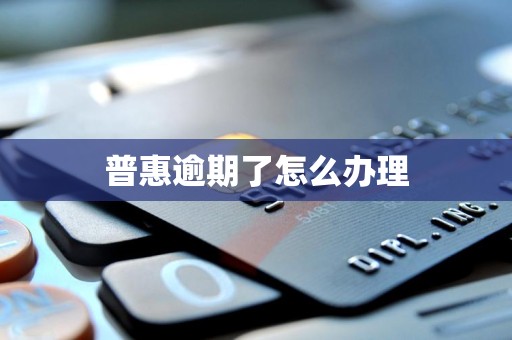 普惠逾期了怎么办理
