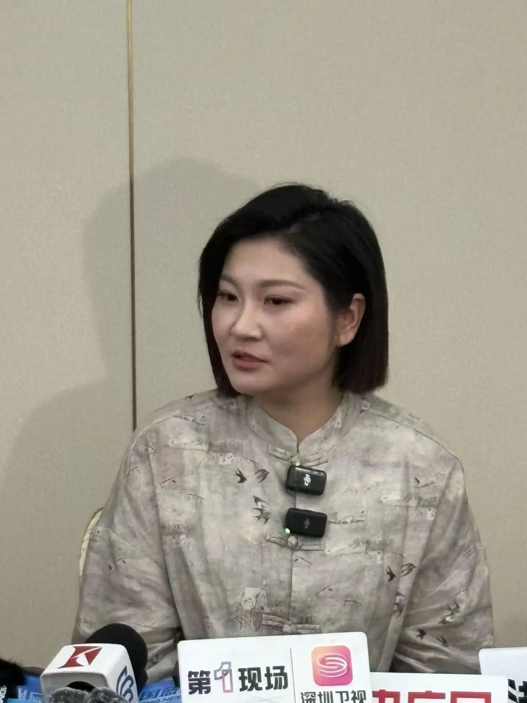 9月25日，在离婚案开庭前一天，王暖暖接受采访。新京报记者 李照 摄