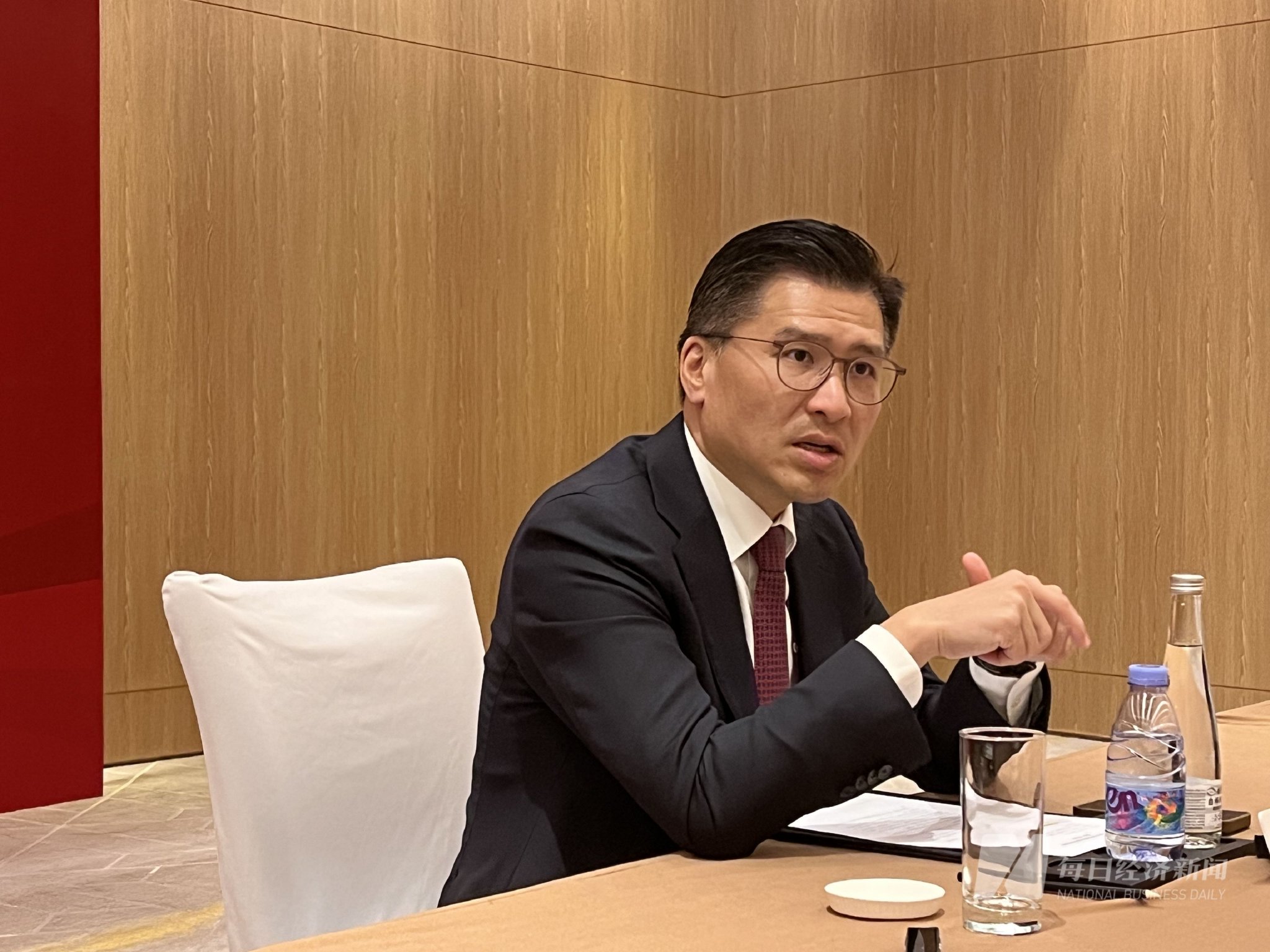 香港特别行政区第七届立法会议员、香港资讯科技联会会长邱达根 每经记者 黄婉银 摄