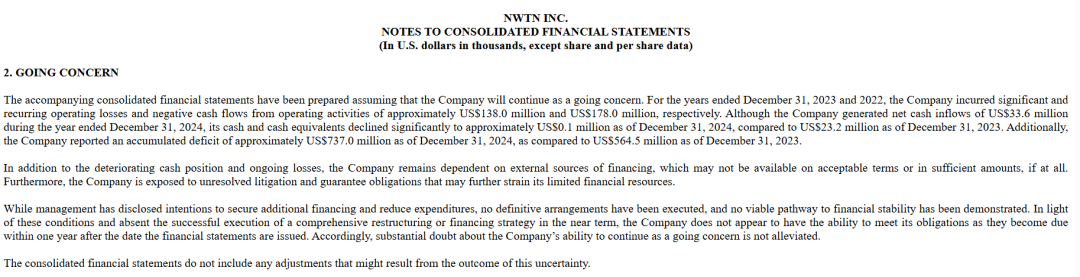纽顿集团2024年财报的财务注释,来源:纽顿集团