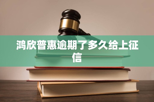 鸿欣普惠逾期了多久给上征信