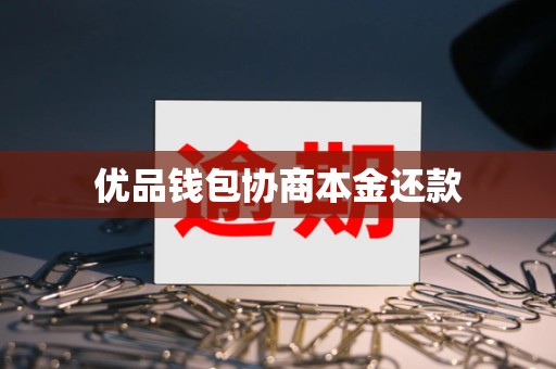 优品钱包协商本金还款
