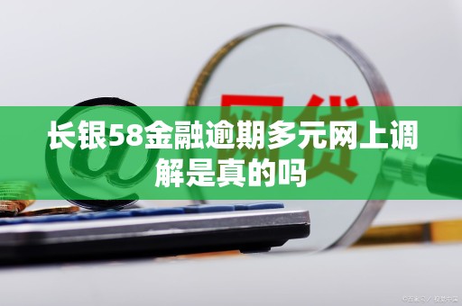 长银58金融逾期多元网上调解是真的吗