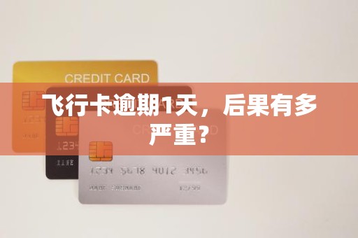飞行卡逾期1天,后果有多严重? 飞行卡逾期1天,后果有多严重?