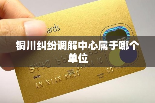 铜川纠纷调解中心属于哪个单位 铜川纠纷调解中心属于哪个单位