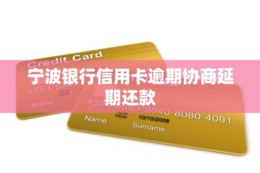 宁波银行信用卡逾期协商延期还款