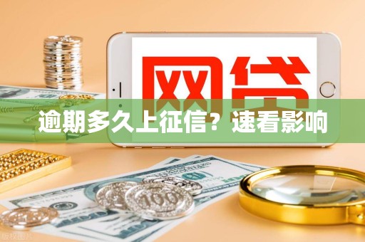 逾期多久上征信？速看影响
