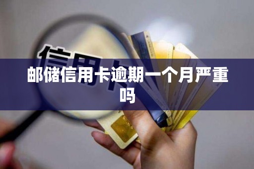邮储信用卡逾期一个月严重吗