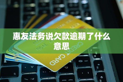 惠友法务说欠款逾期了什么意思