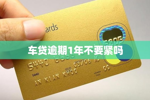 车贷逾期1年不要紧吗
