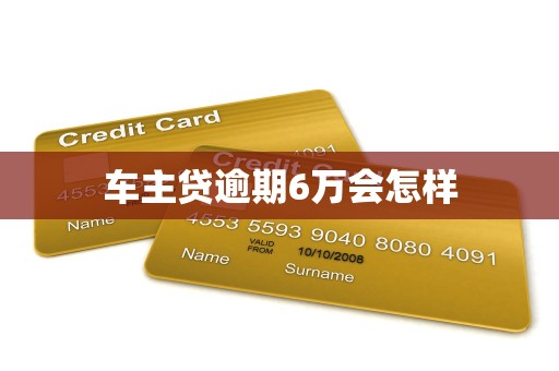 车主贷逾期6万会怎样