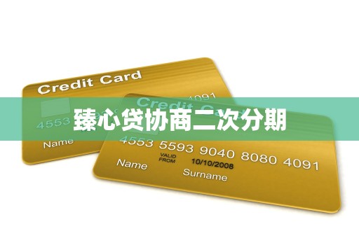 臻心贷协商二次分期