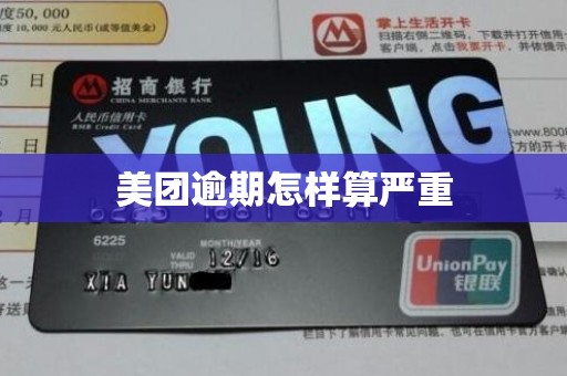 美团逾期怎样算严重