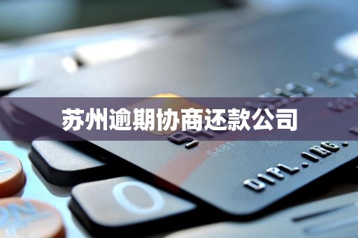 苏州逾期协商还款公司