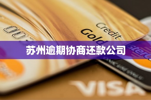 苏州逾期协商还款公司